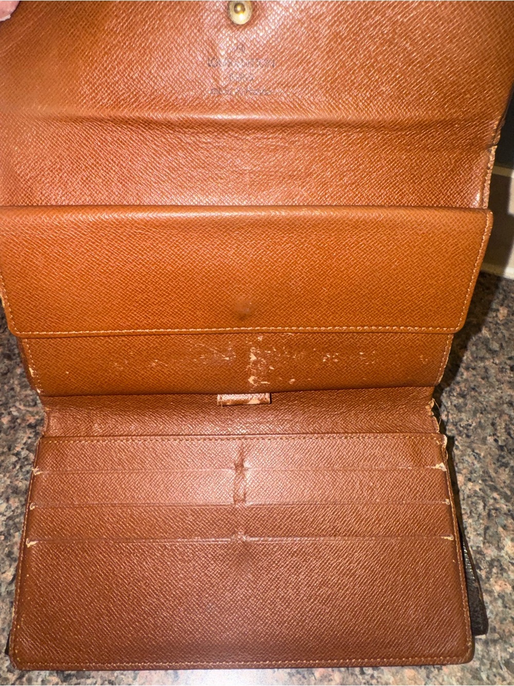 Louis Vuitton Brown Monogram Trio Wallet/key holder Set you get all 3 - Picture 3 of 8